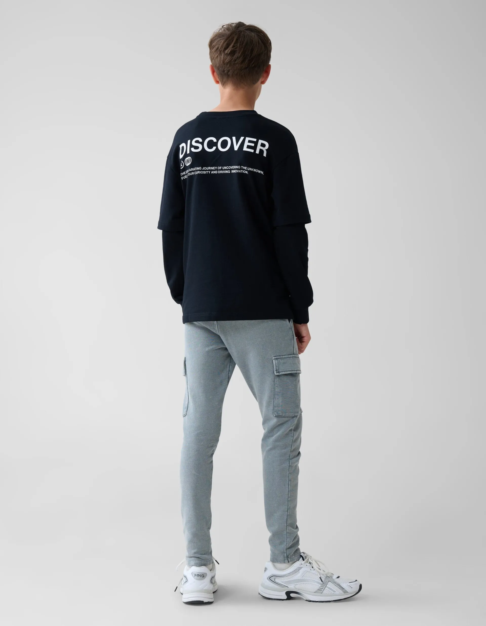 Shoeby Acid Washed Cargo Broek< Broeken