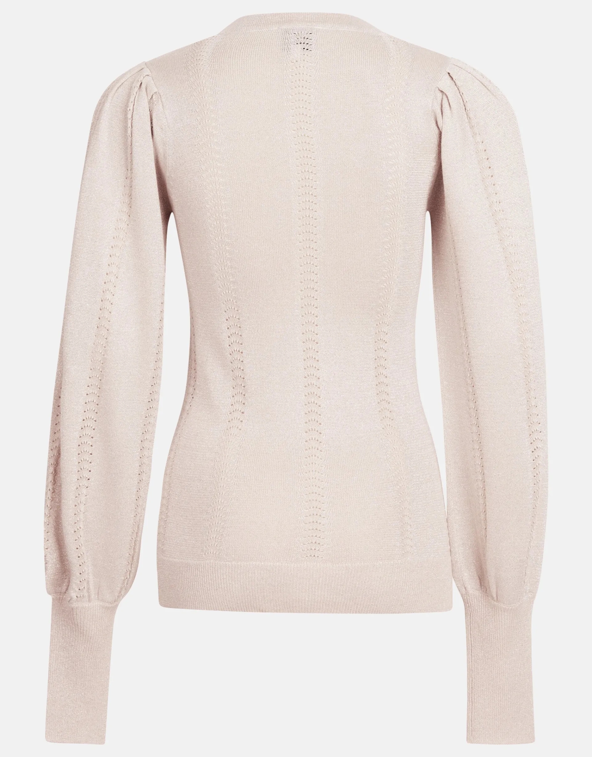 Shoeby Ajour Top Beige<DAMES Tops|Truien En Sweaters