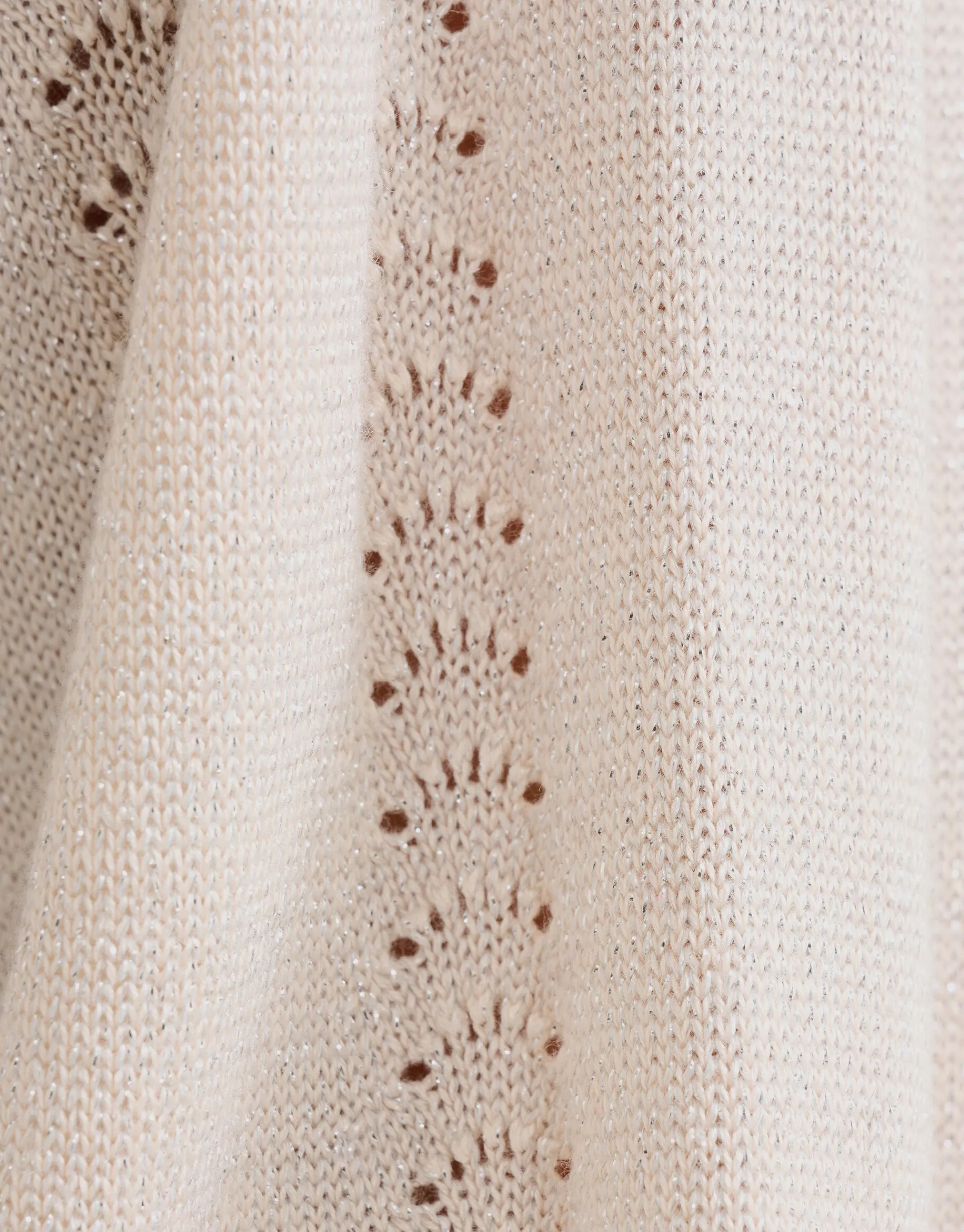 Shoeby Ajour Top Beige<DAMES Tops|Truien En Sweaters