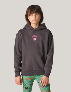 Shoeby Artwork Hoodie Donkergrijs< Sweaters En Hoodies