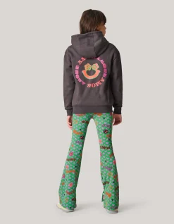 Shoeby Artwork Hoodie Donkergrijs< Sweaters En Hoodies