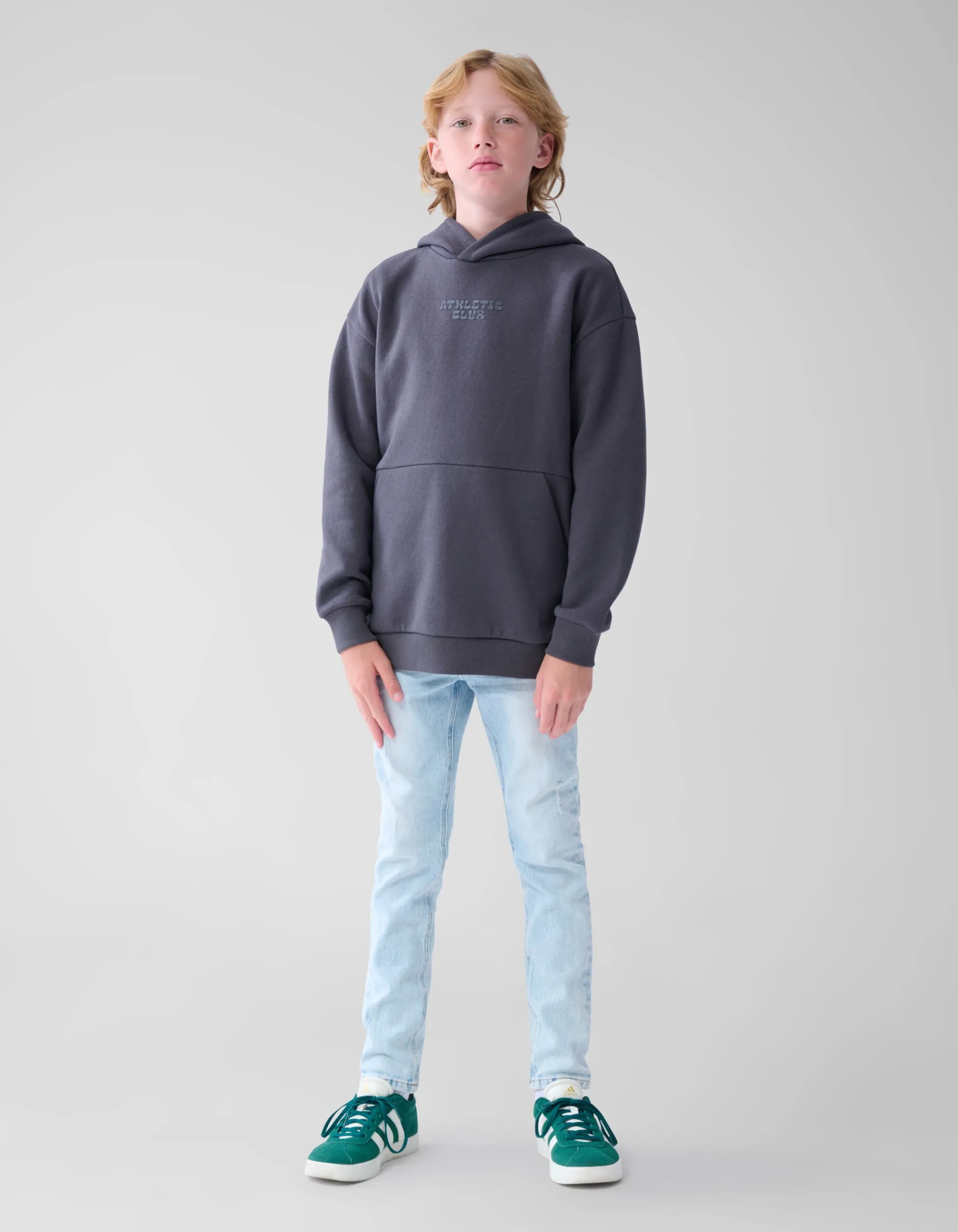 Shoeby Artwork Hoodie Donkergrijs< Gebreide Truien|Hoodies