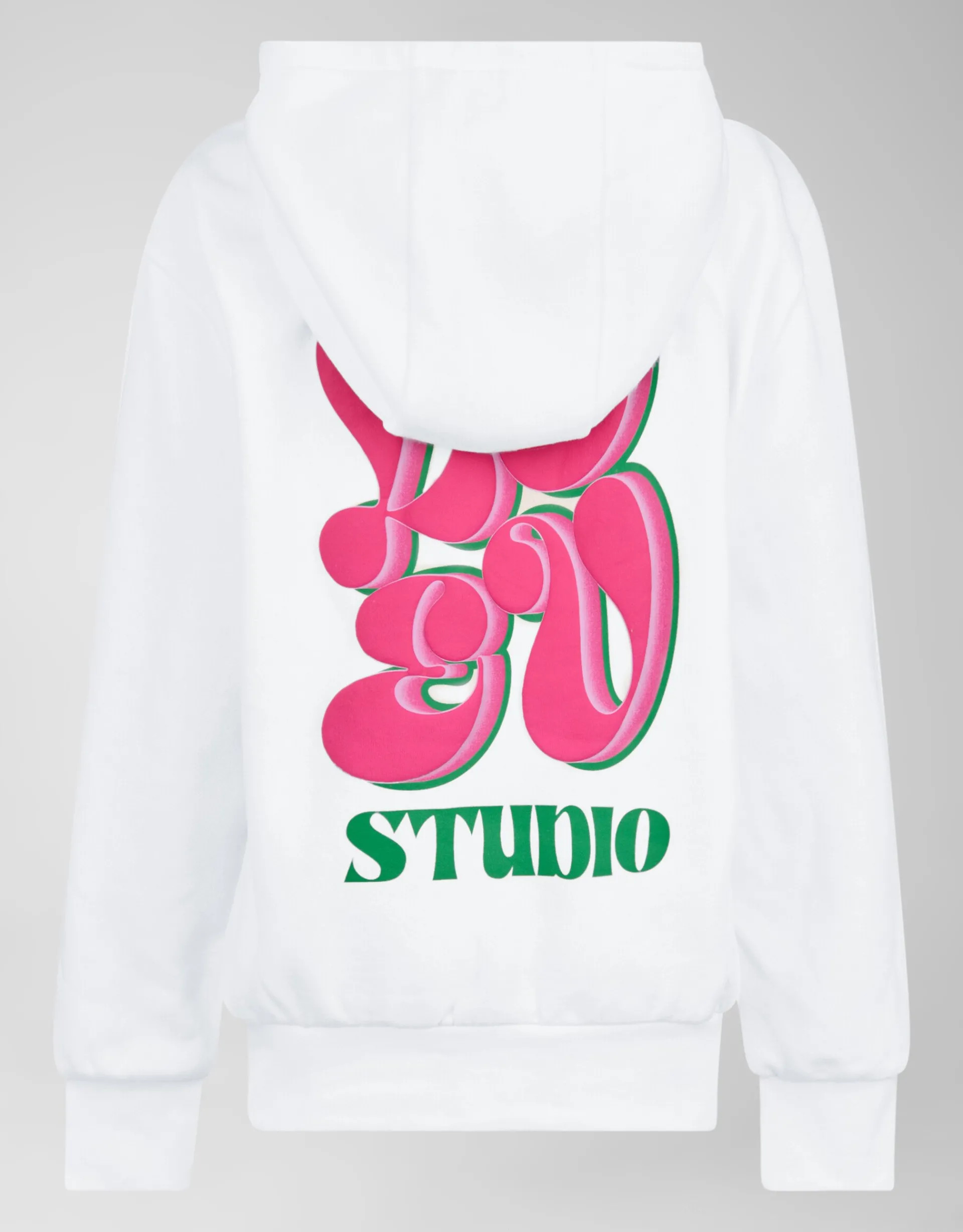Shoeby Artwork Hoodie Gebroken Wit< Sweaters En Hoodies