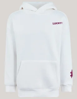 Shoeby Artwork Hoodie Gebroken Wit< Gebreide Truien|Hoodies