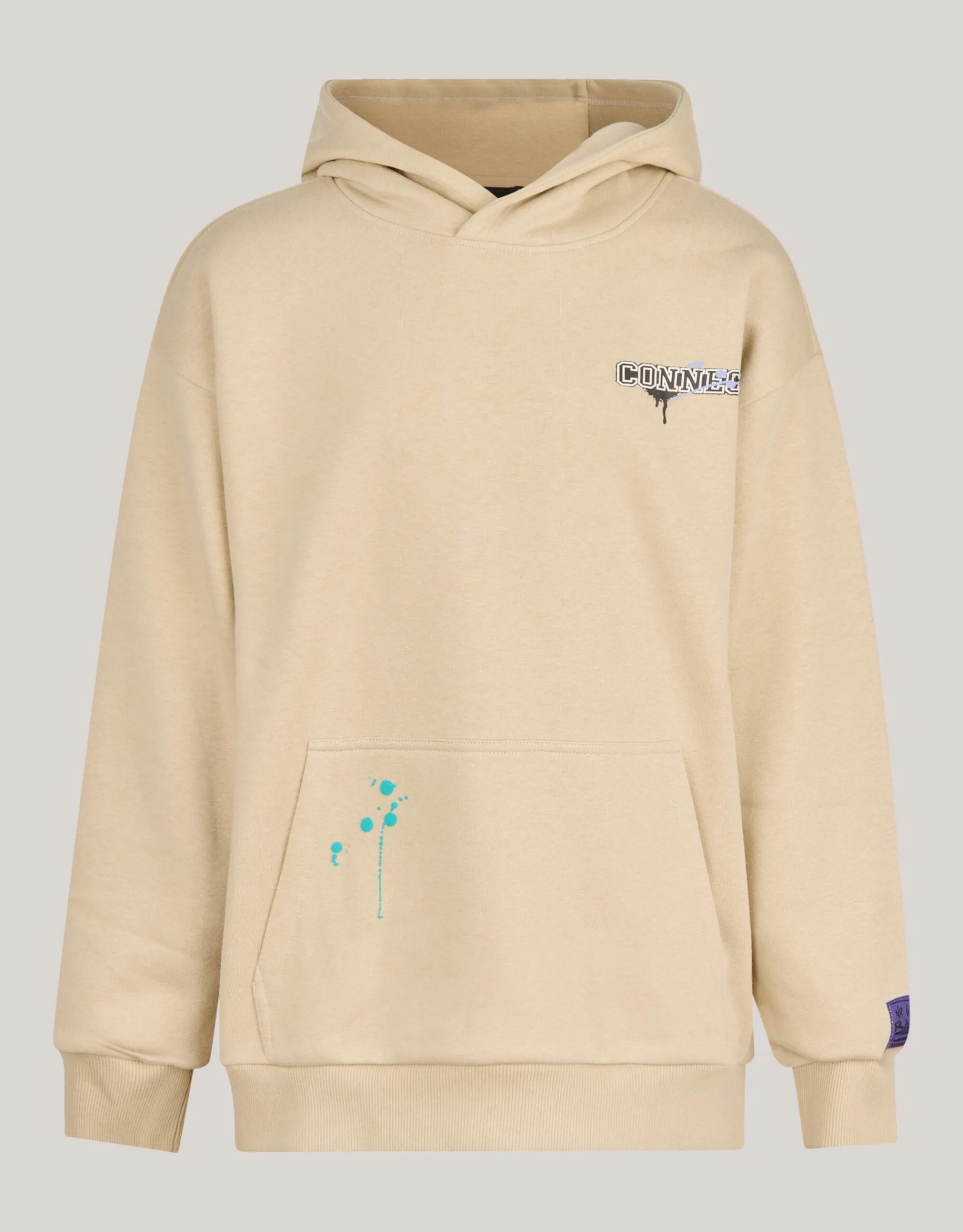 Shoeby Artwork Hoodie Zand< Gebreide Truien|Hoodies