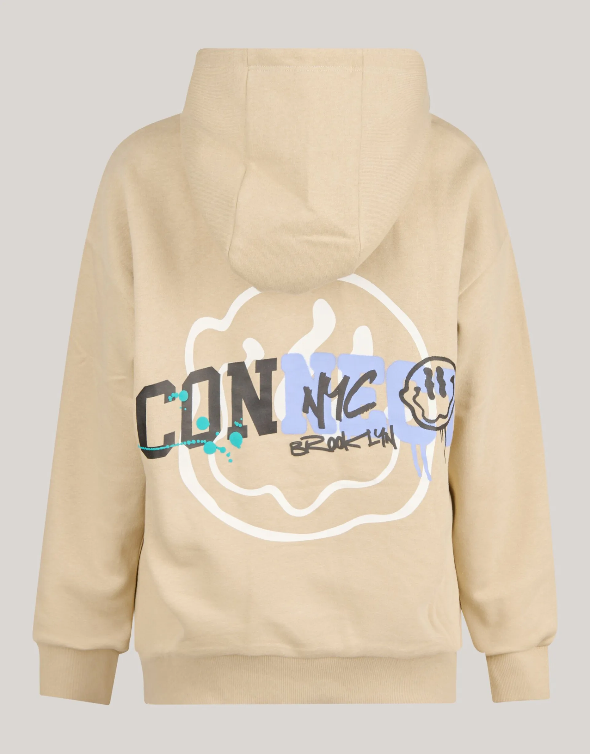 Shoeby Artwork Hoodie Zand< Gebreide Truien|Hoodies