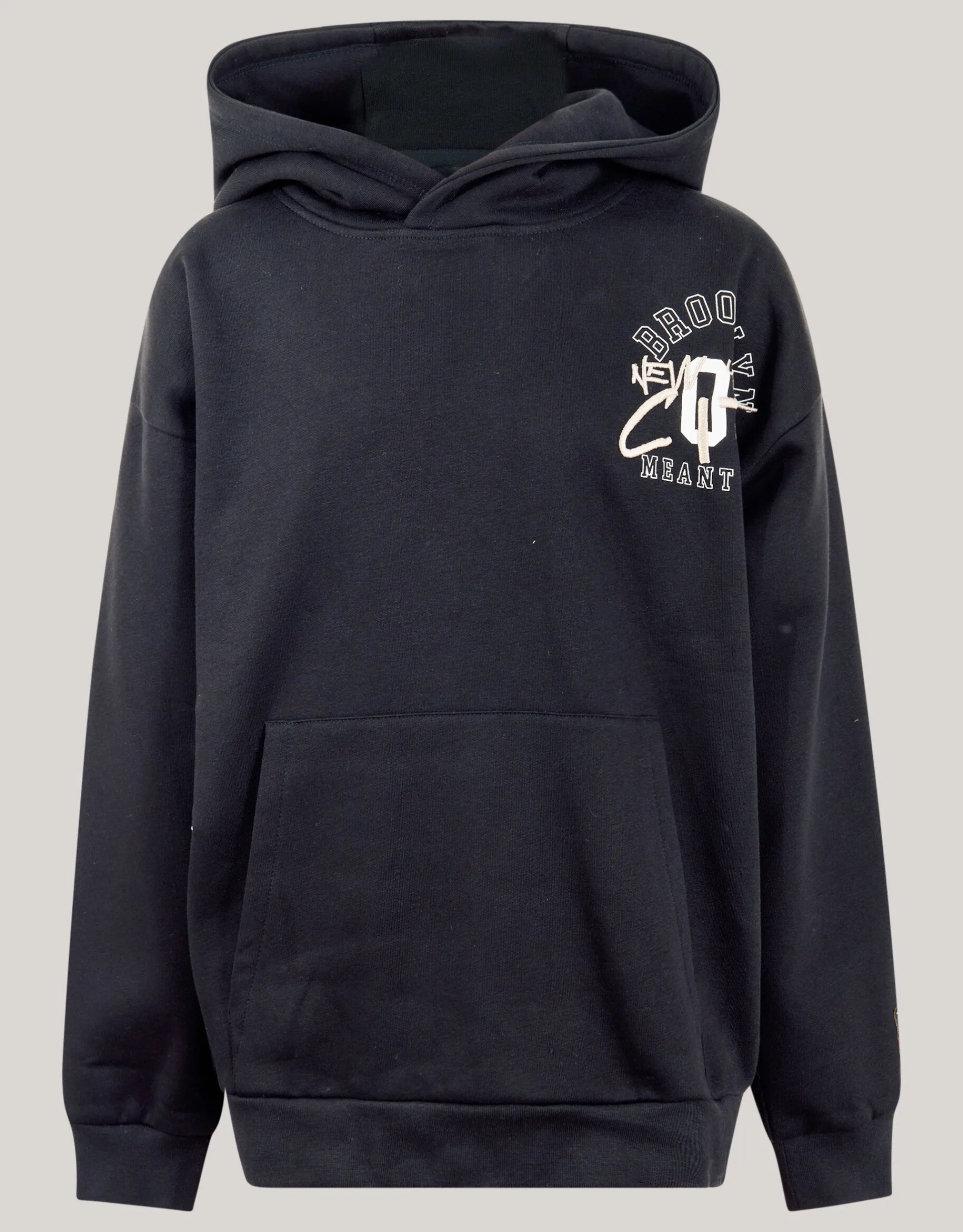 Shoeby Artwork Hoodie Zwart< Gebreide Truien|Hoodies