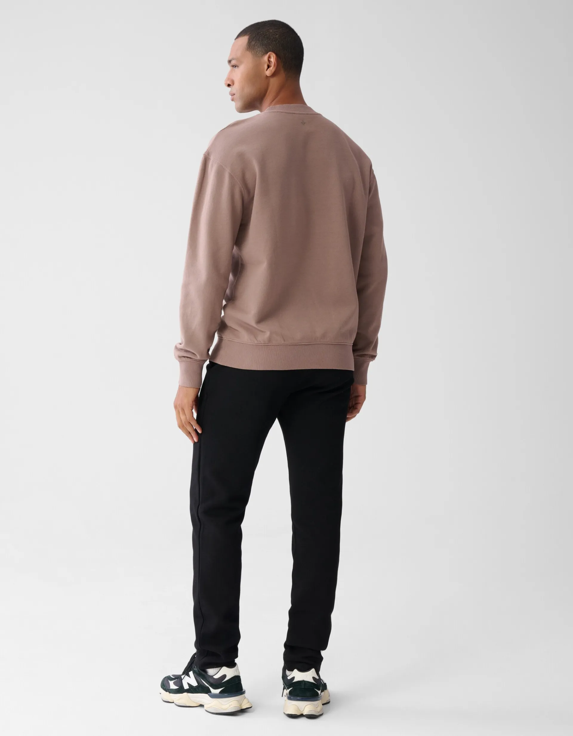 Shoeby Artwork Sweater Bruin<Heren Truien En Sweaters