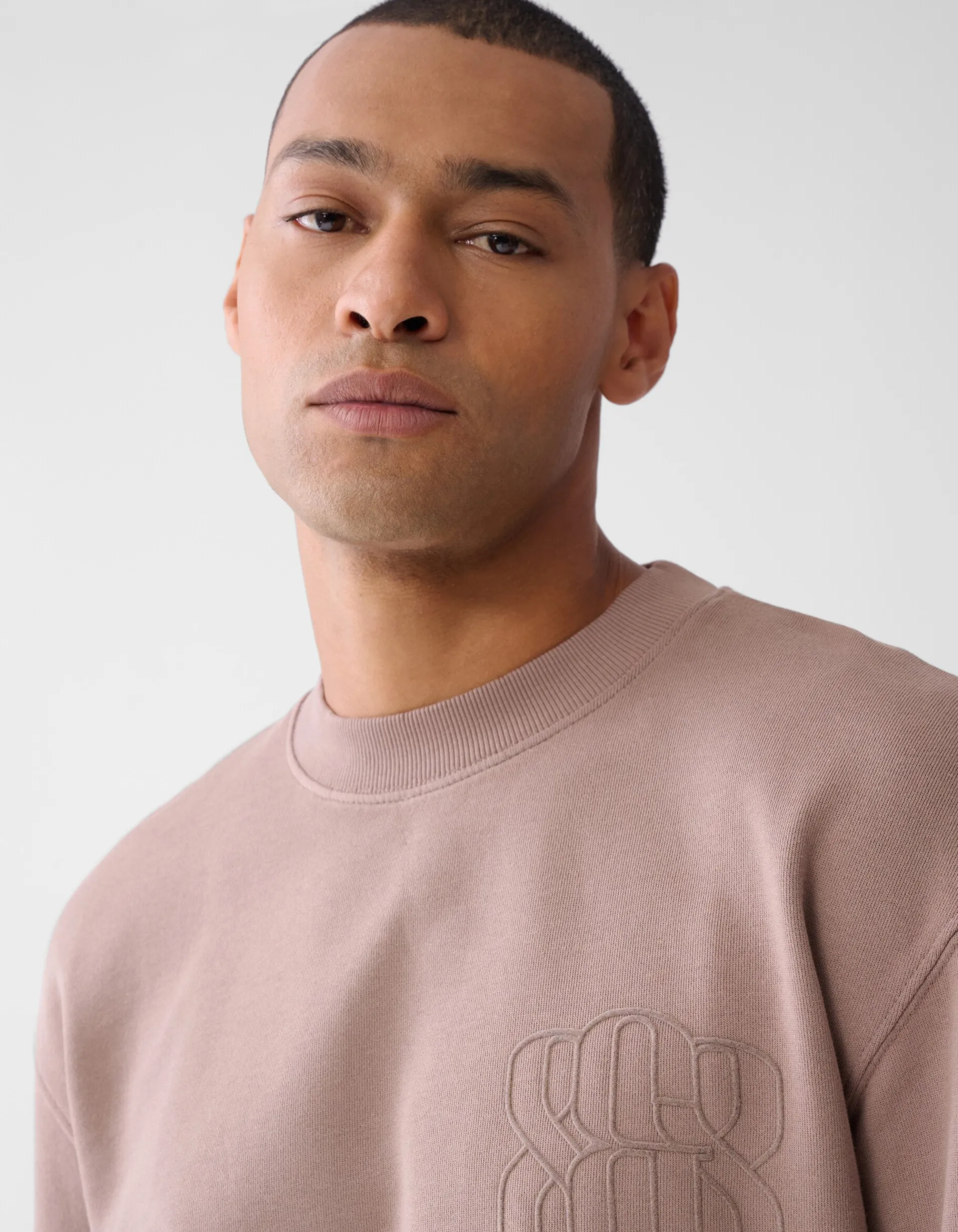Shoeby Artwork Sweater Bruin<Heren Truien En Sweaters