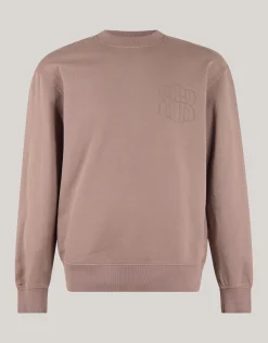 Shoeby Artwork Sweater Bruin<Heren Truien En Sweaters