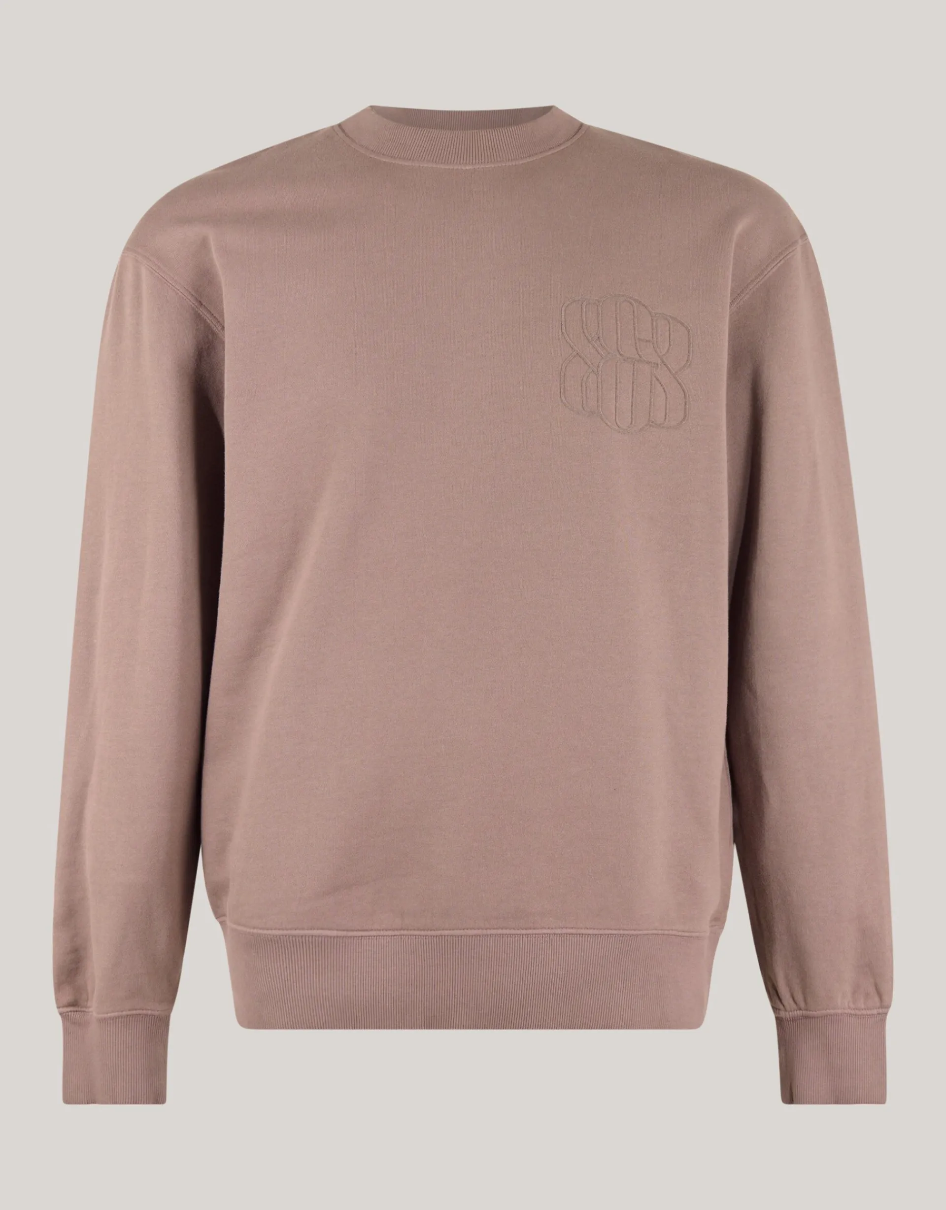Shoeby Artwork Sweater Bruin<Heren Truien En Sweaters