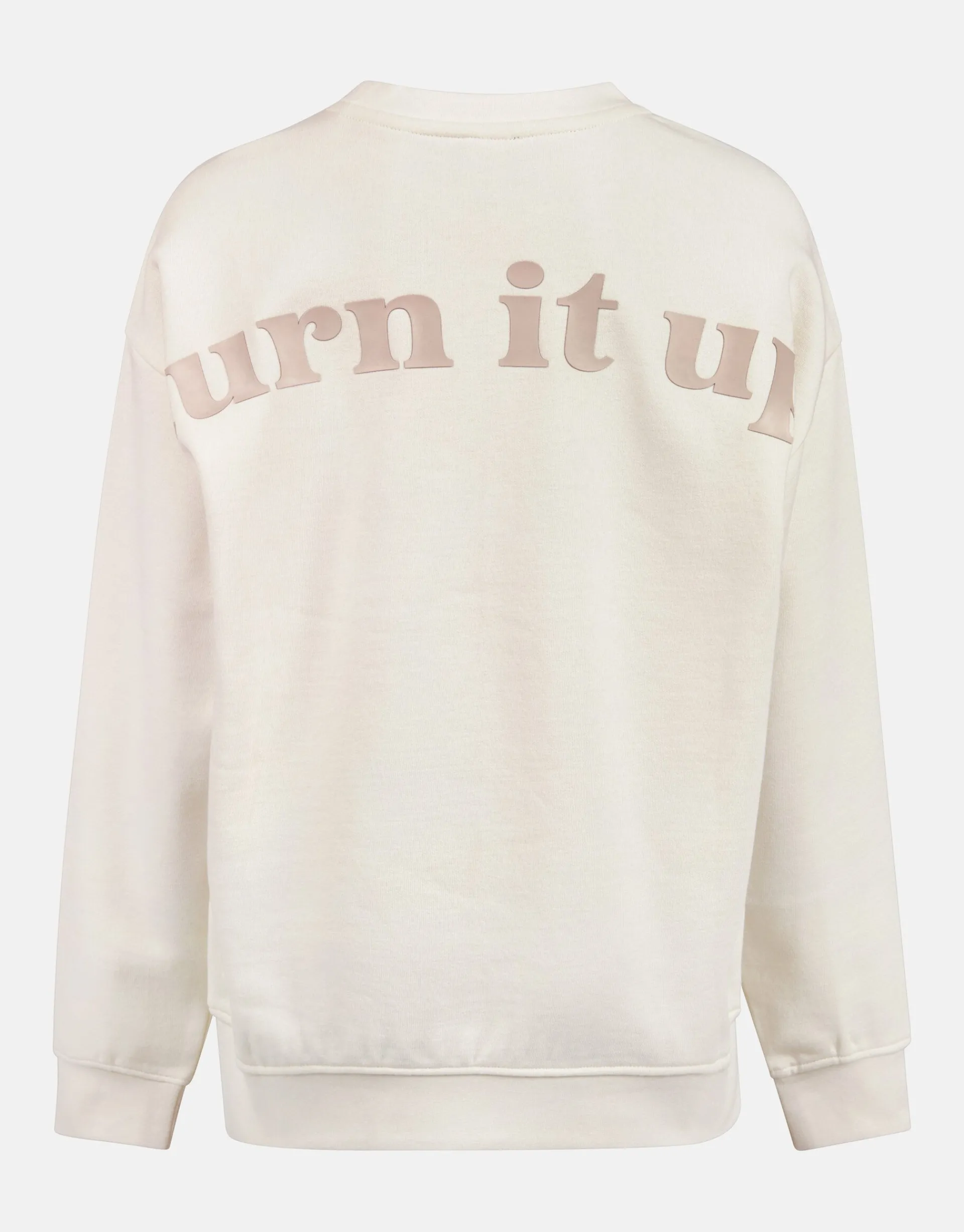 Shoeby Artwork Sweater Gebroken Wit< Gebreide Truien|Sweaters