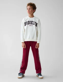 Shoeby Artwork Sweater Gebroken Wit< Gebreide Truien|Sweaters