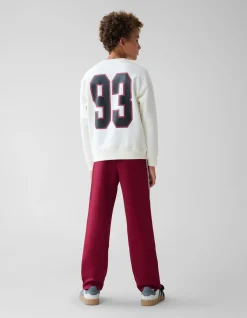 Shoeby Artwork Sweater Gebroken Wit< Gebreide Truien|Sweaters