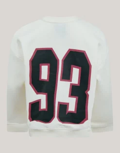 Shoeby Artwork Sweater Gebroken Wit< Gebreide Truien|Sweaters