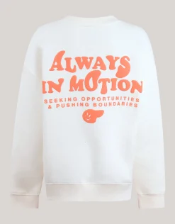 Shoeby Artwork Sweater Gebroken Wit< Gebreide Truien|Sweaters