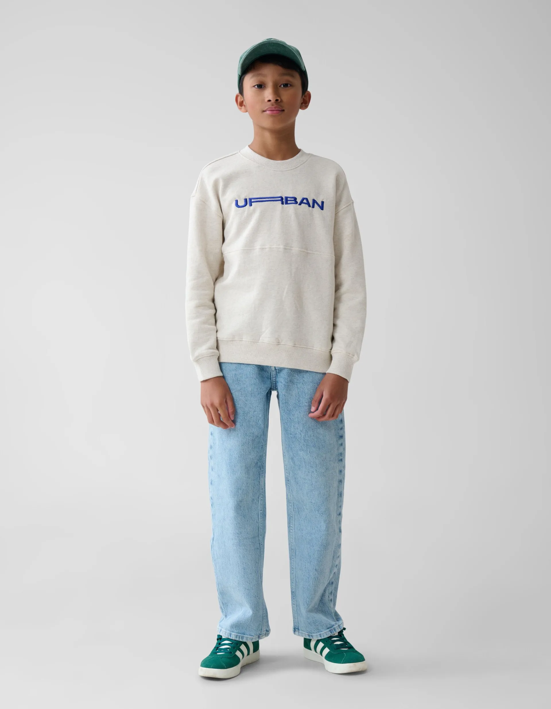 Shoeby Artwork Sweater Lichtgrijs< Gebreide Truien|Sweaters