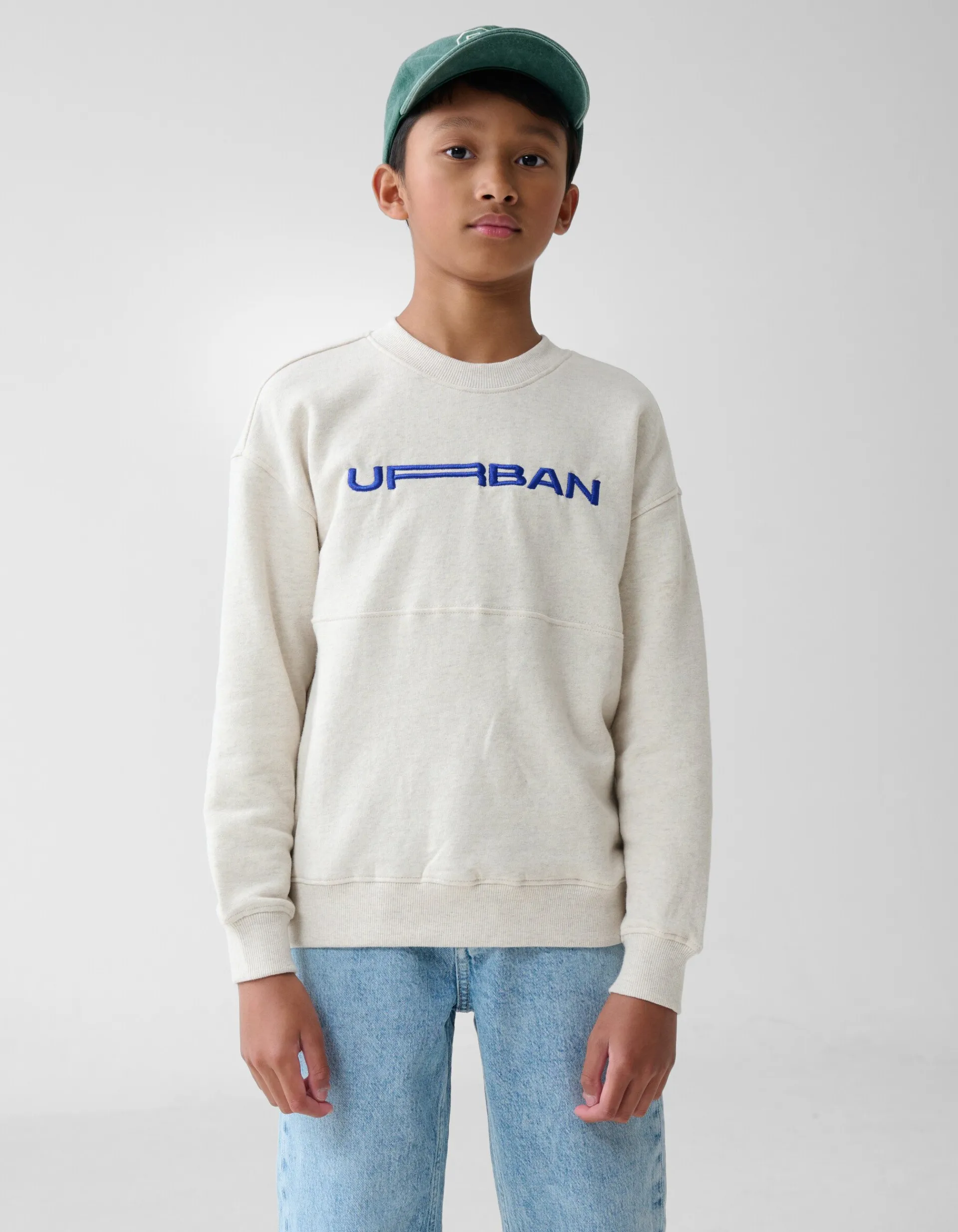 Shoeby Artwork Sweater Lichtgrijs< Gebreide Truien|Sweaters