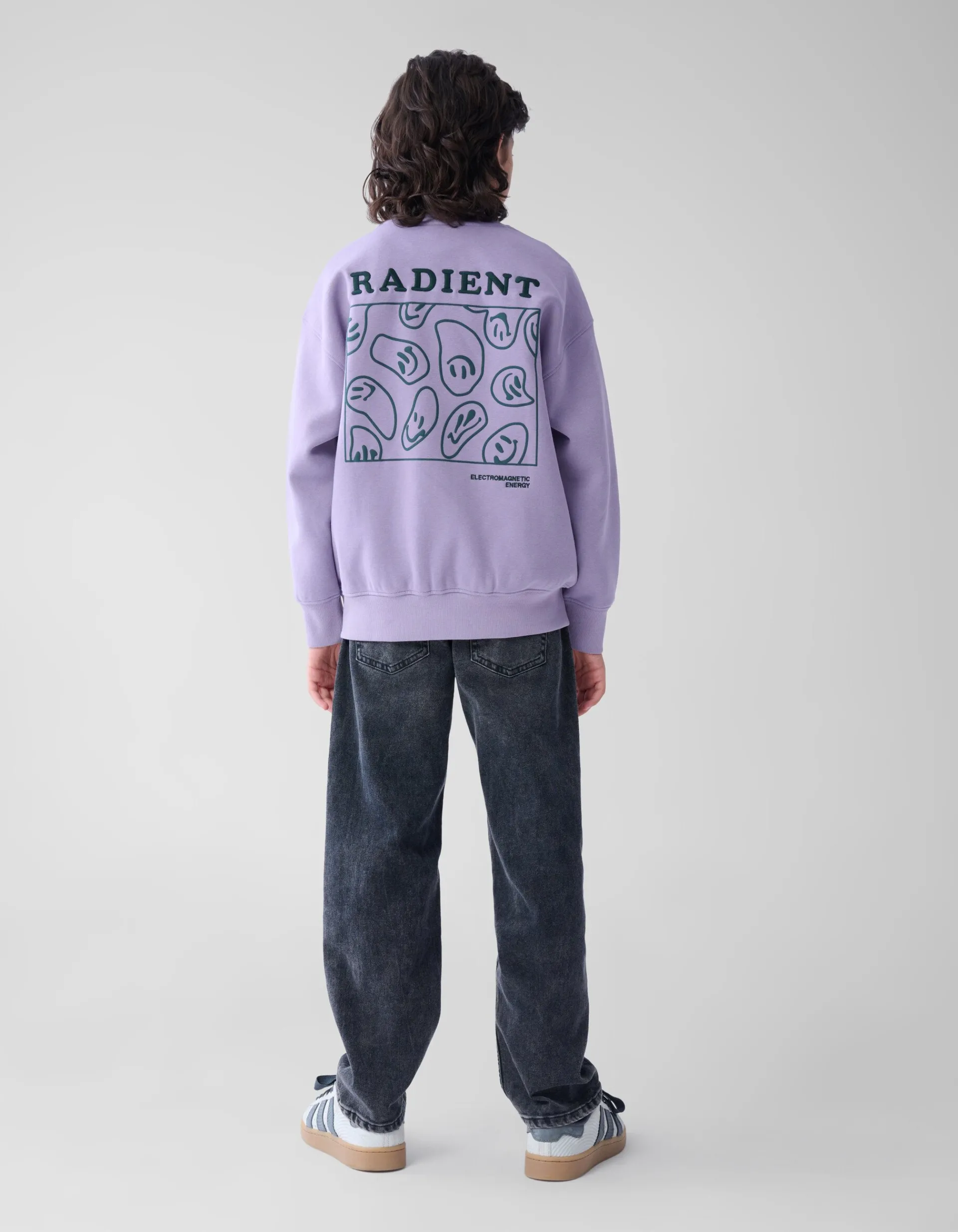 Shoeby Artwork Sweater Lichtpaars< Gebreide Truien|Sweaters