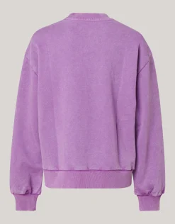 Shoeby Artwork Sweater Paars By Lizzy< Sweaters En Hoodies