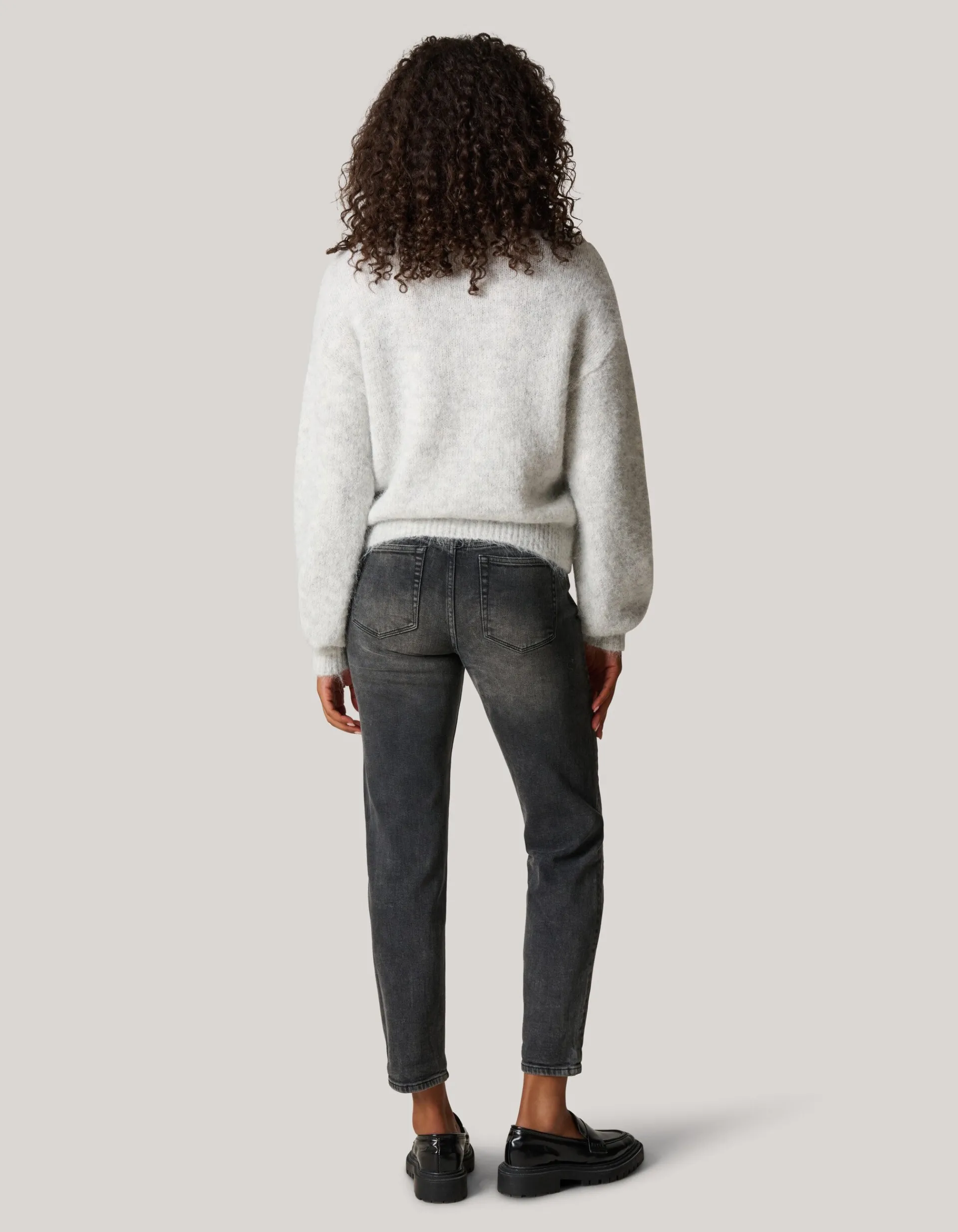 Shoeby Artwork Trui Grijs<DAMES Truien En Sweaters