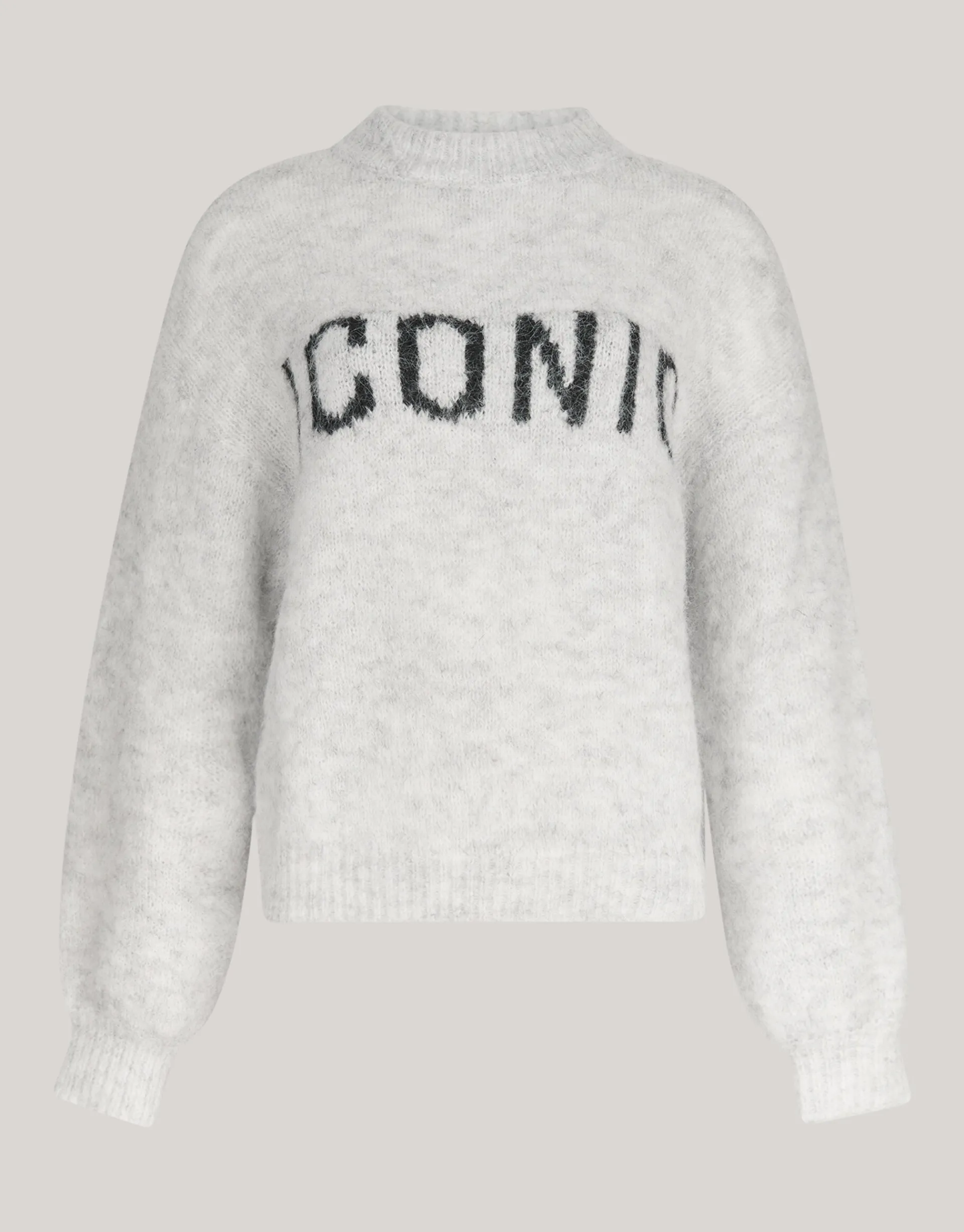 Shoeby Artwork Trui Grijs<DAMES Truien En Sweaters
