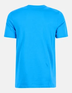 Shoeby Artwork T-shirt Blauw<Heren T-Shirts En Polo's