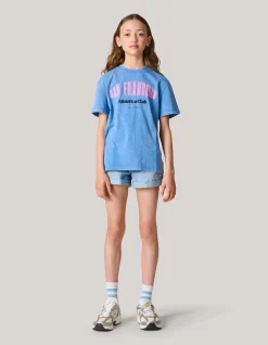 Shoeby Artwork T-shirt Blauw< T-Shirts