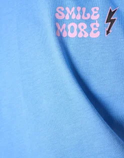 Shoeby Artwork T-shirt Blauw< T-Shirts