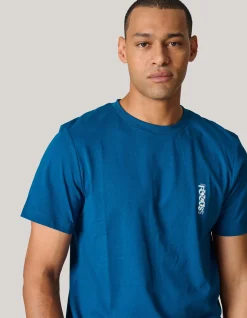 Shoeby Artwork T-shirt Donkerblauw<Heren T-Shirts En Polo's