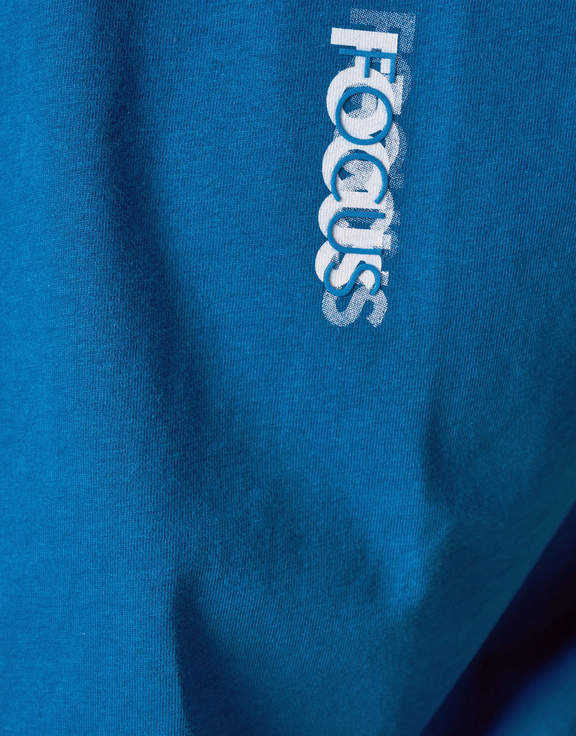 Shoeby Artwork T-shirt Donkerblauw<Heren T-Shirts En Polo's