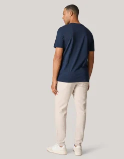 Shoeby Artwork T-shirt Donkerblauw<Heren T-Shirts En Polo's
