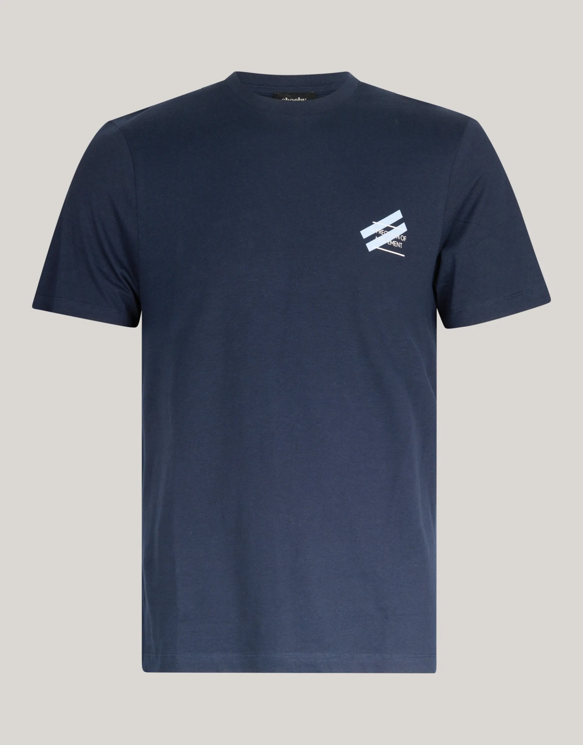 Shoeby Artwork T-shirt Donkerblauw<Heren T-Shirts En Polo's