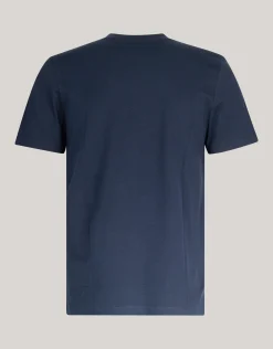 Shoeby Artwork T-shirt Donkerblauw<Heren T-Shirts En Polo's