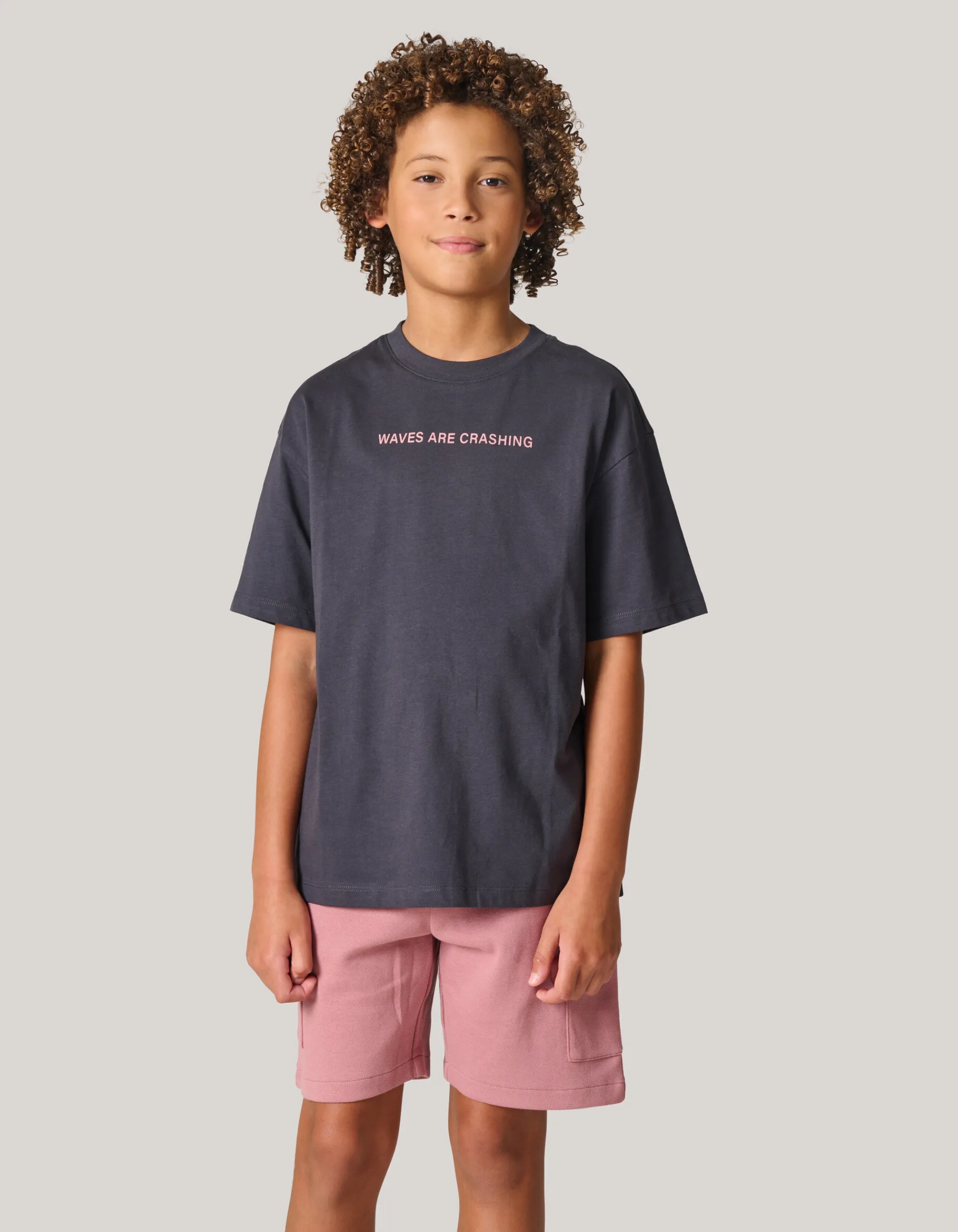 Shoeby Artwork T-shirt Donkergrijs< T-Shirts