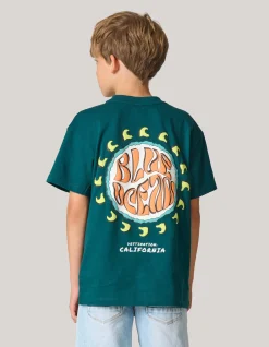 Shoeby Artwork T-shirt Donkergroen< T-Shirts