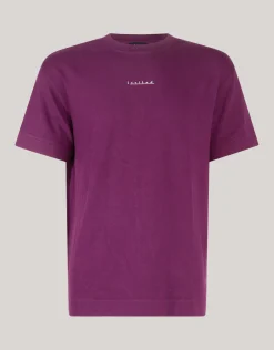 Shoeby Artwork T-shirt Donkerrood<Heren T-Shirts En Polo's