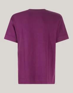 Shoeby Artwork T-shirt Donkerrood<Heren T-Shirts En Polo's