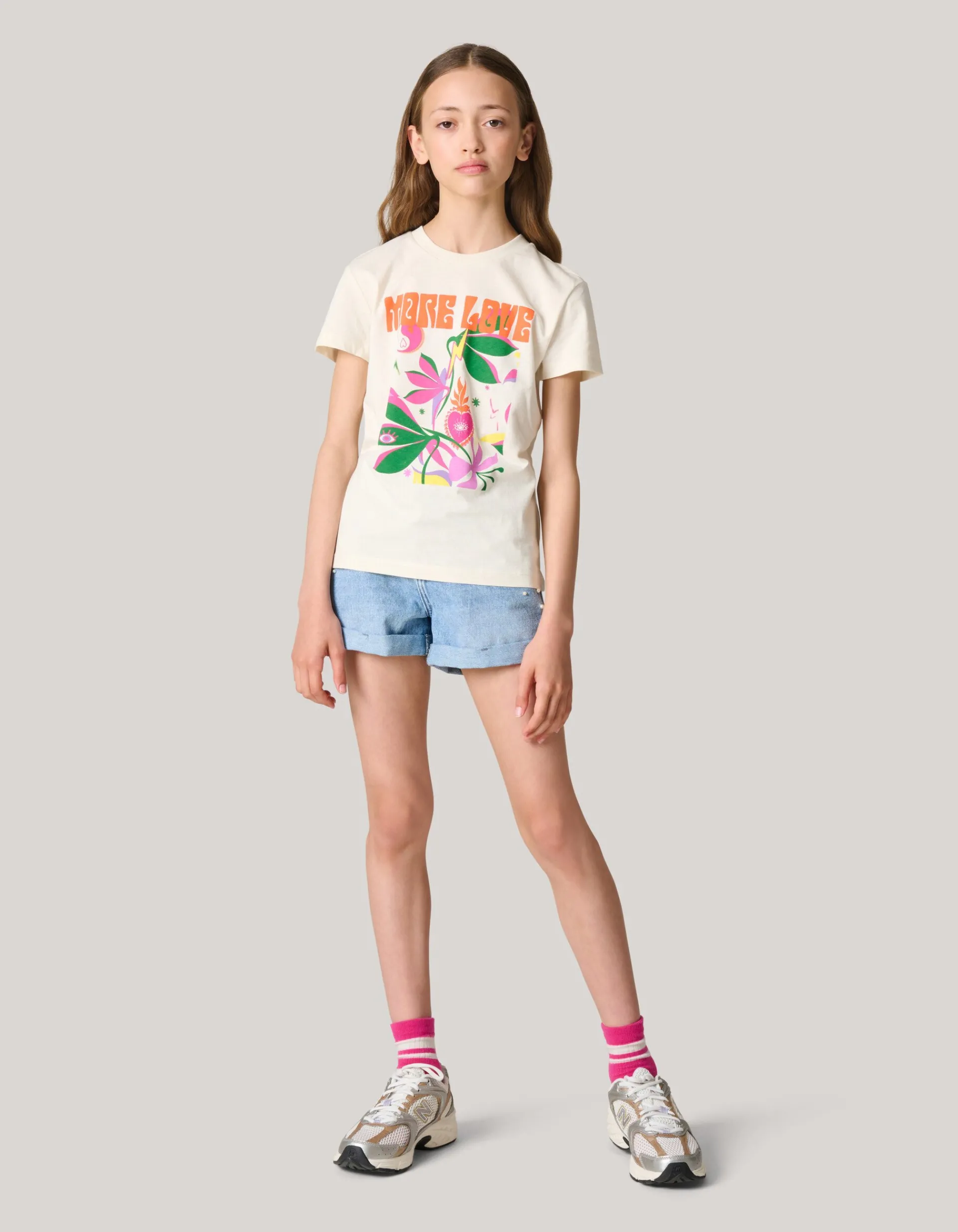 Shoeby Artwork T-shirt Gebroken Wit< T-Shirts