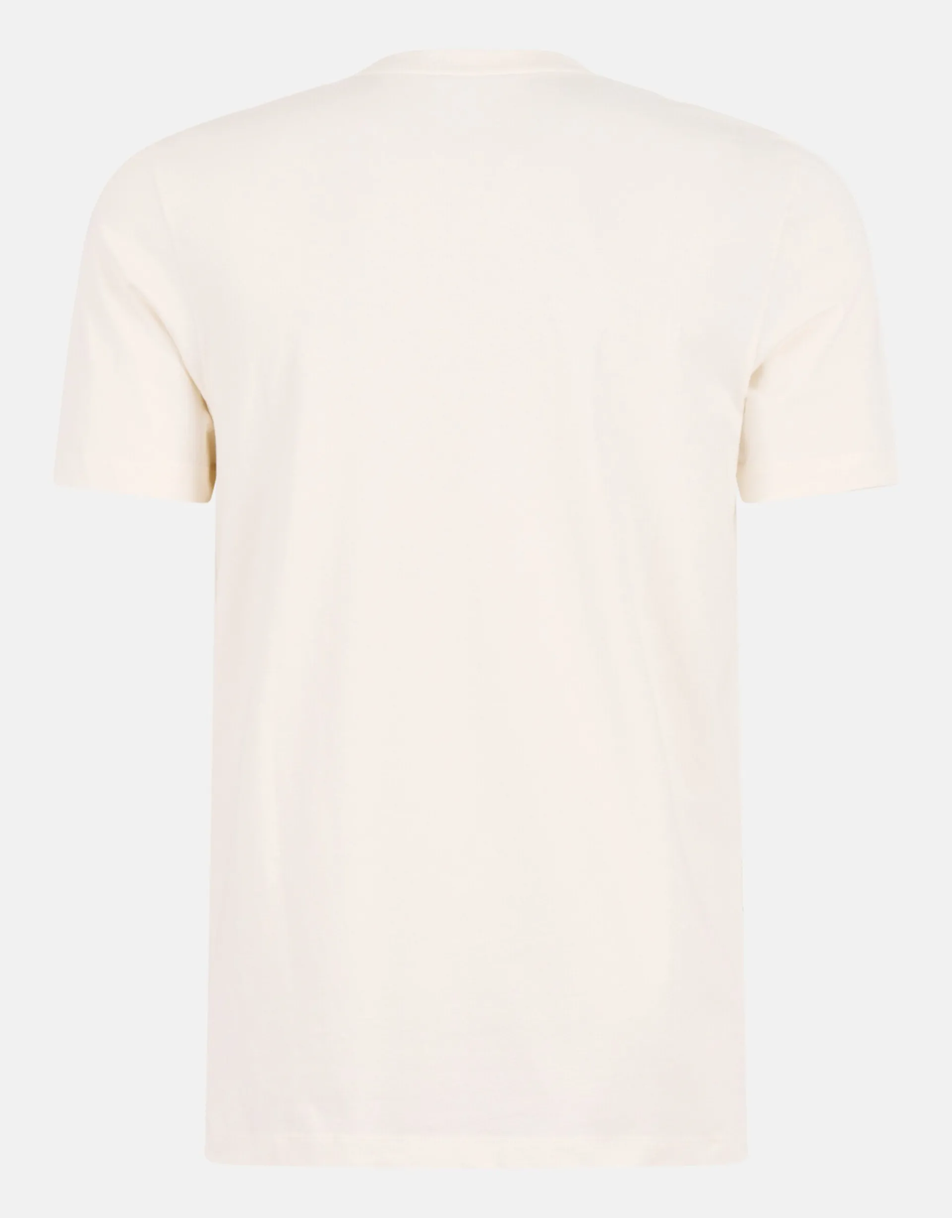 Shoeby Artwork T-shirt Gebroken Wit<Heren T-Shirts En Polo's