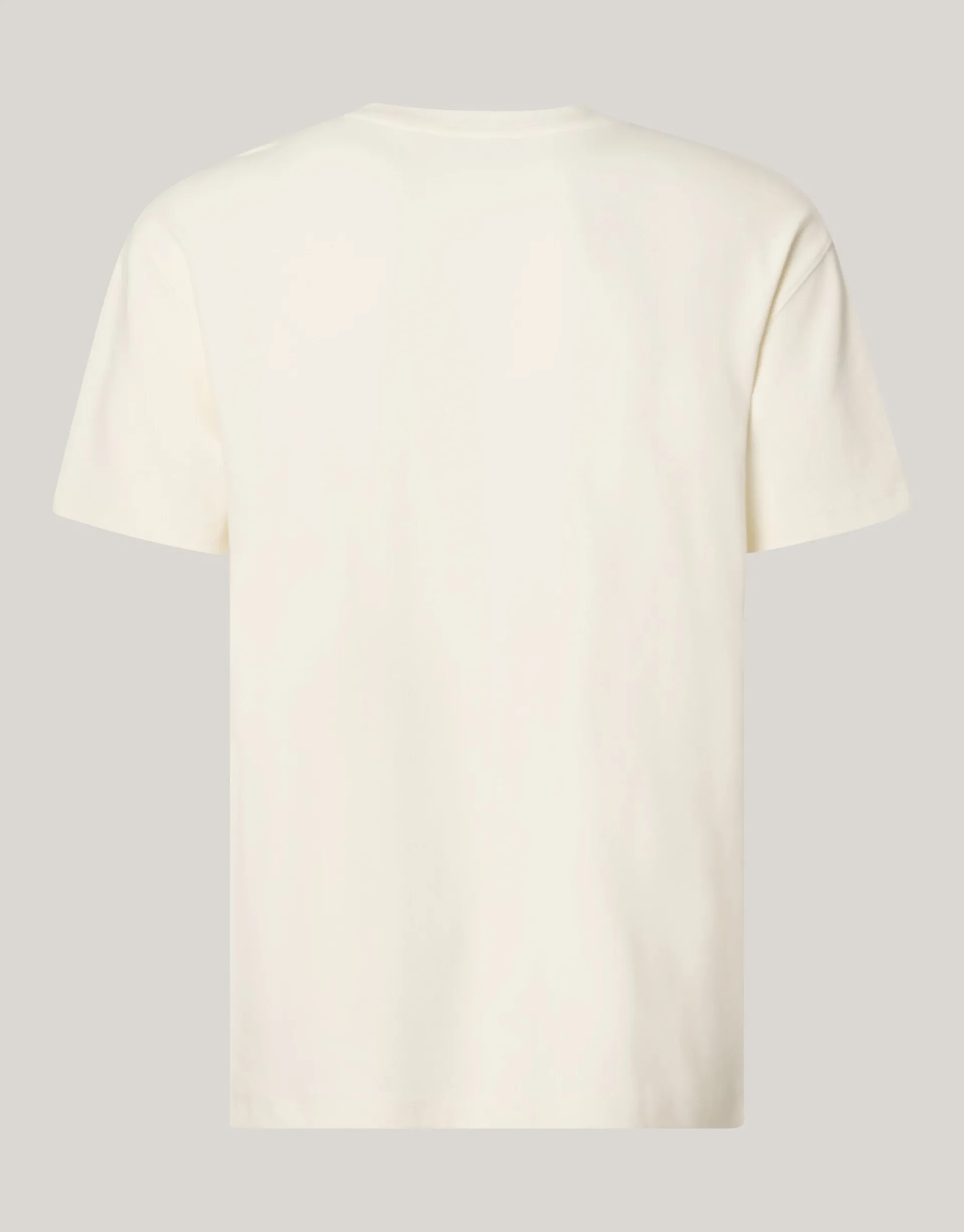 Shoeby Artwork T-shirt Gebroken Wit<Heren T-Shirts En Polo's
