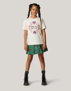 Shoeby Artwork T-shirt Gebroken Wit< T-Shirts