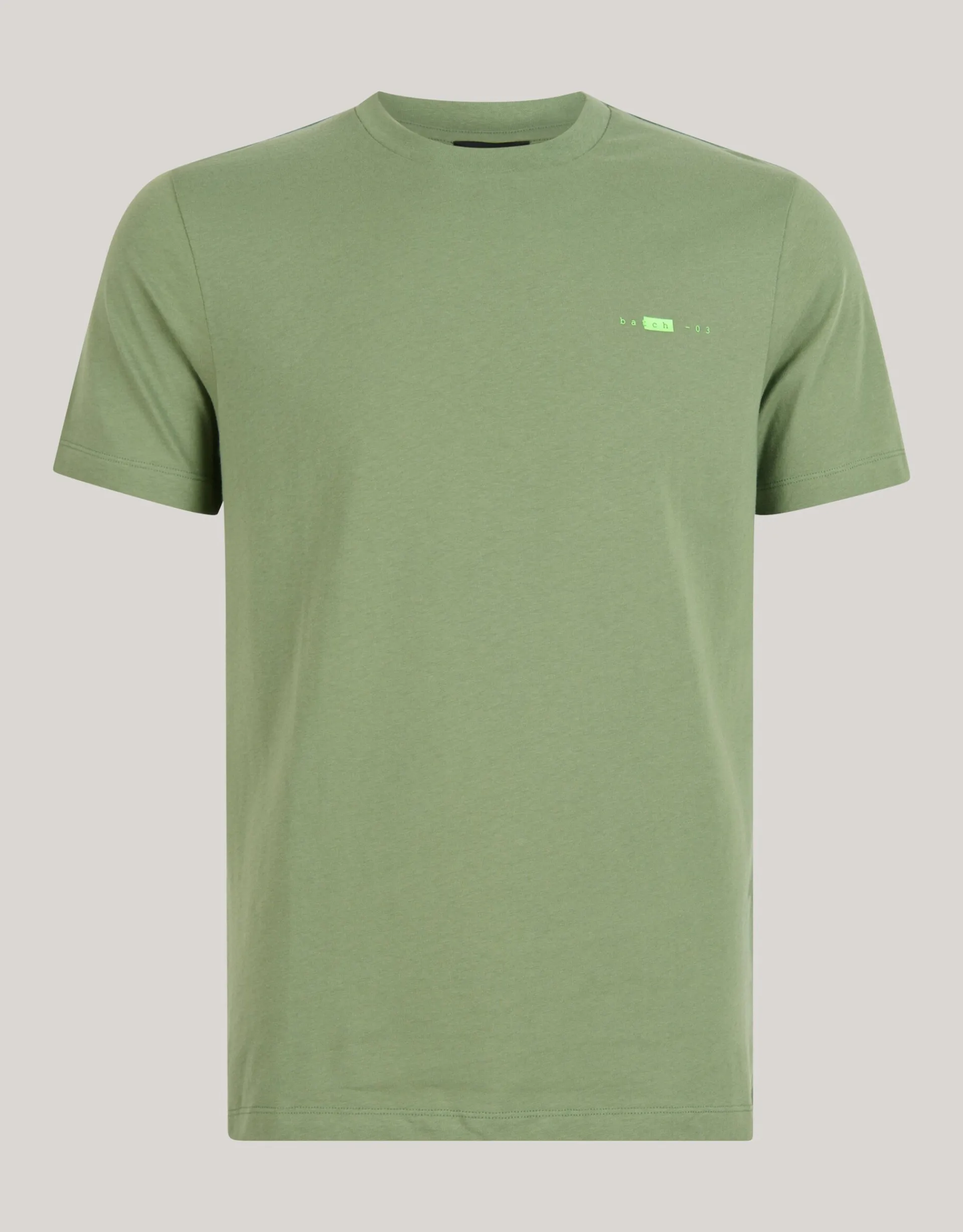 Shoeby Artwork T-shirt Groen<Heren T-Shirts En Polo's