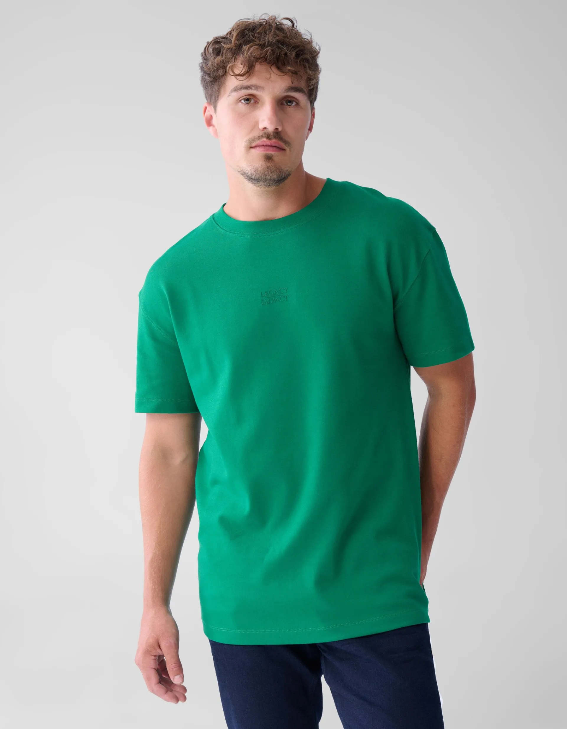 Shoeby Artwork T-shirt Groen<Heren T-Shirts En Polo's