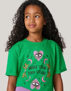 Shoeby Artwork T-shirt Groen< T-Shirts