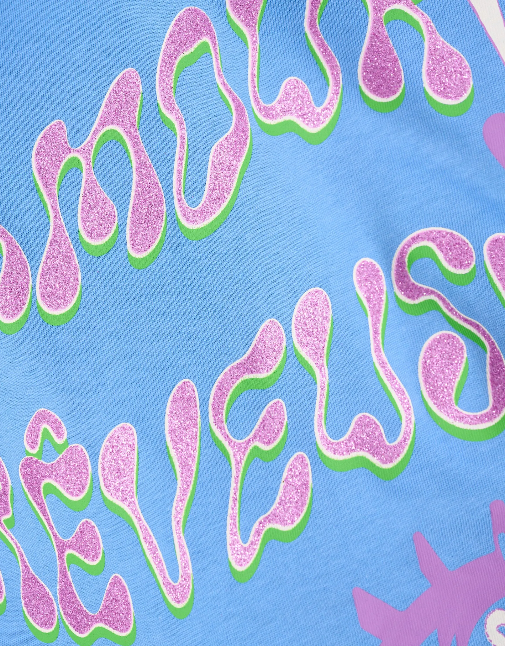 Shoeby Artwork T-shirt Lichtblauw< T-Shirts