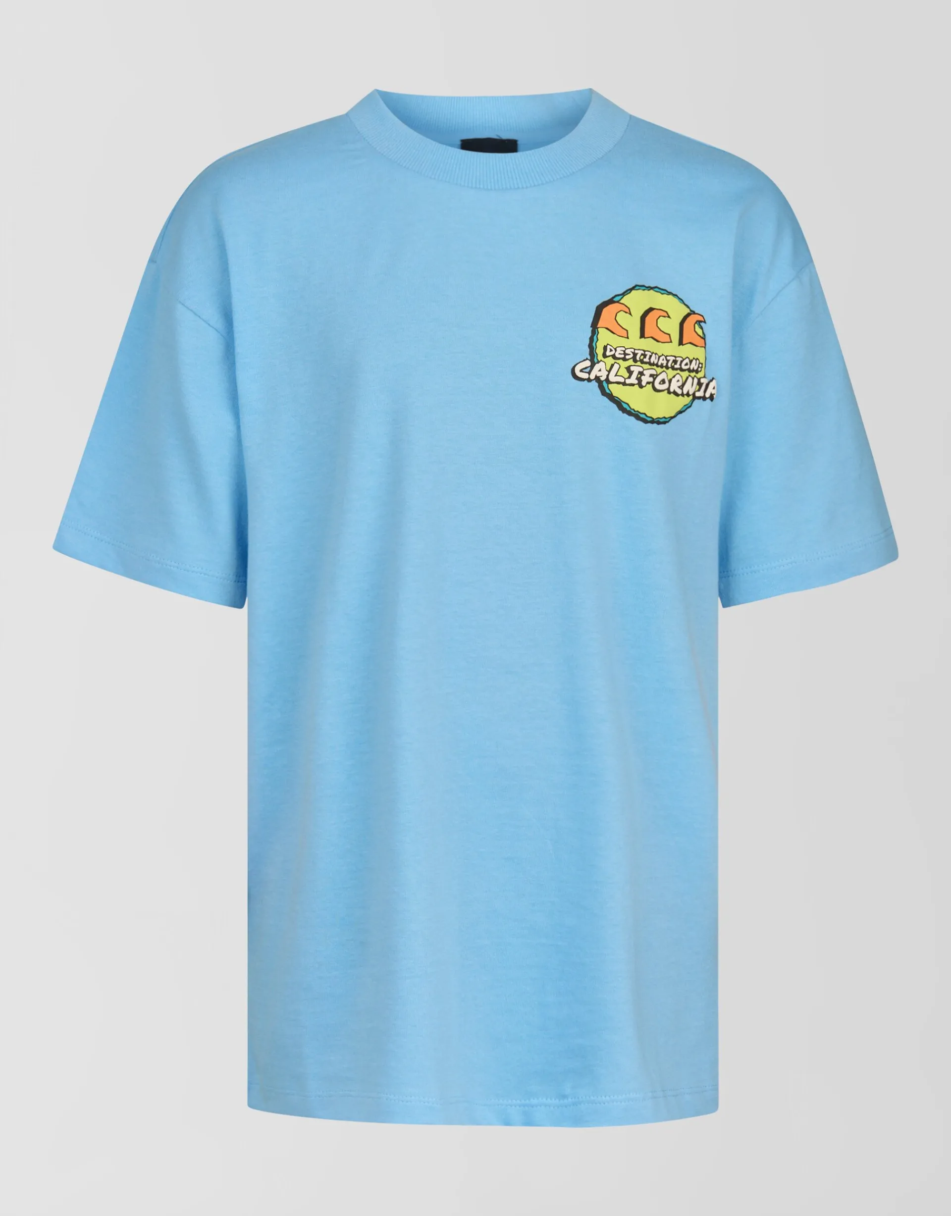 Shoeby Artwork T-shirt Lichtblauw< T-Shirts