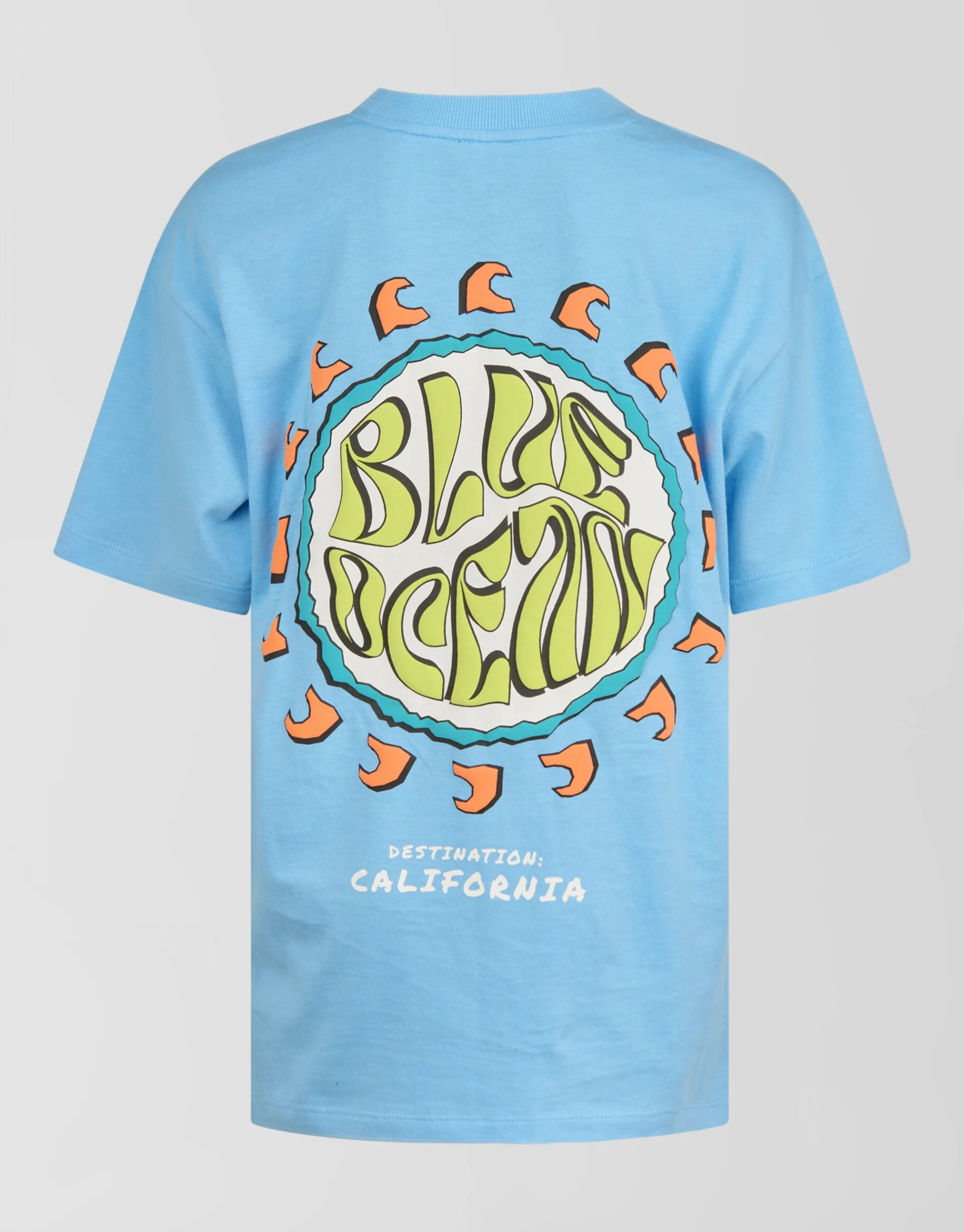 Shoeby Artwork T-shirt Lichtblauw< T-Shirts