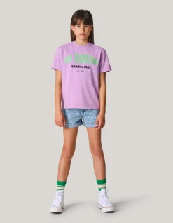 Shoeby Artwork T-shirt Paars< T-Shirts