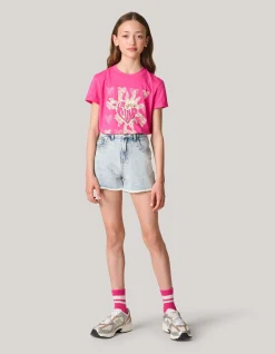 Shoeby Artwork T-shirt Roze< T-Shirts